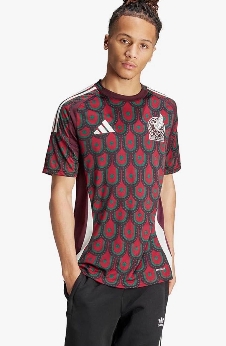 adidas Men's Mexico Jersey small