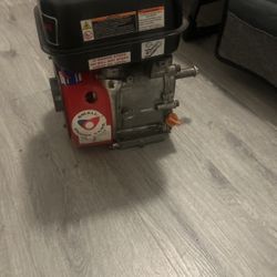 A built mini bike motor