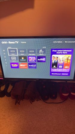 32”-40” Onn smart Roku Tv