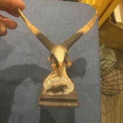 Vintage  Ceramic Eagle Statue. 