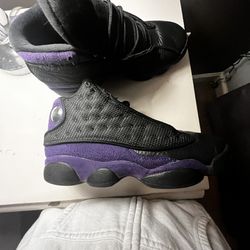 Jordan 13 “court purple”  6Y