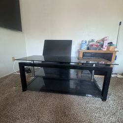 Black TV Stand