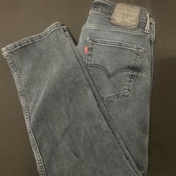 Mens Straight Fit Levi Jeans 