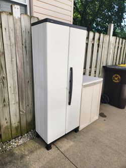 Utility Storage Cabinet Set