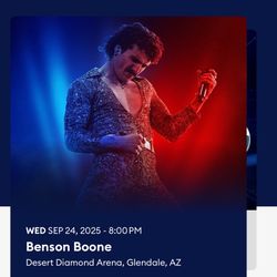 BENSON TICKETS