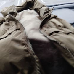 Cherfly Green Mens Goose Feathers XXL Jacket 