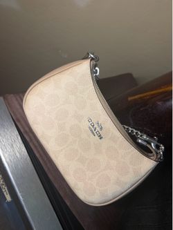 COACH shoulder bag color, sand/taupe unused