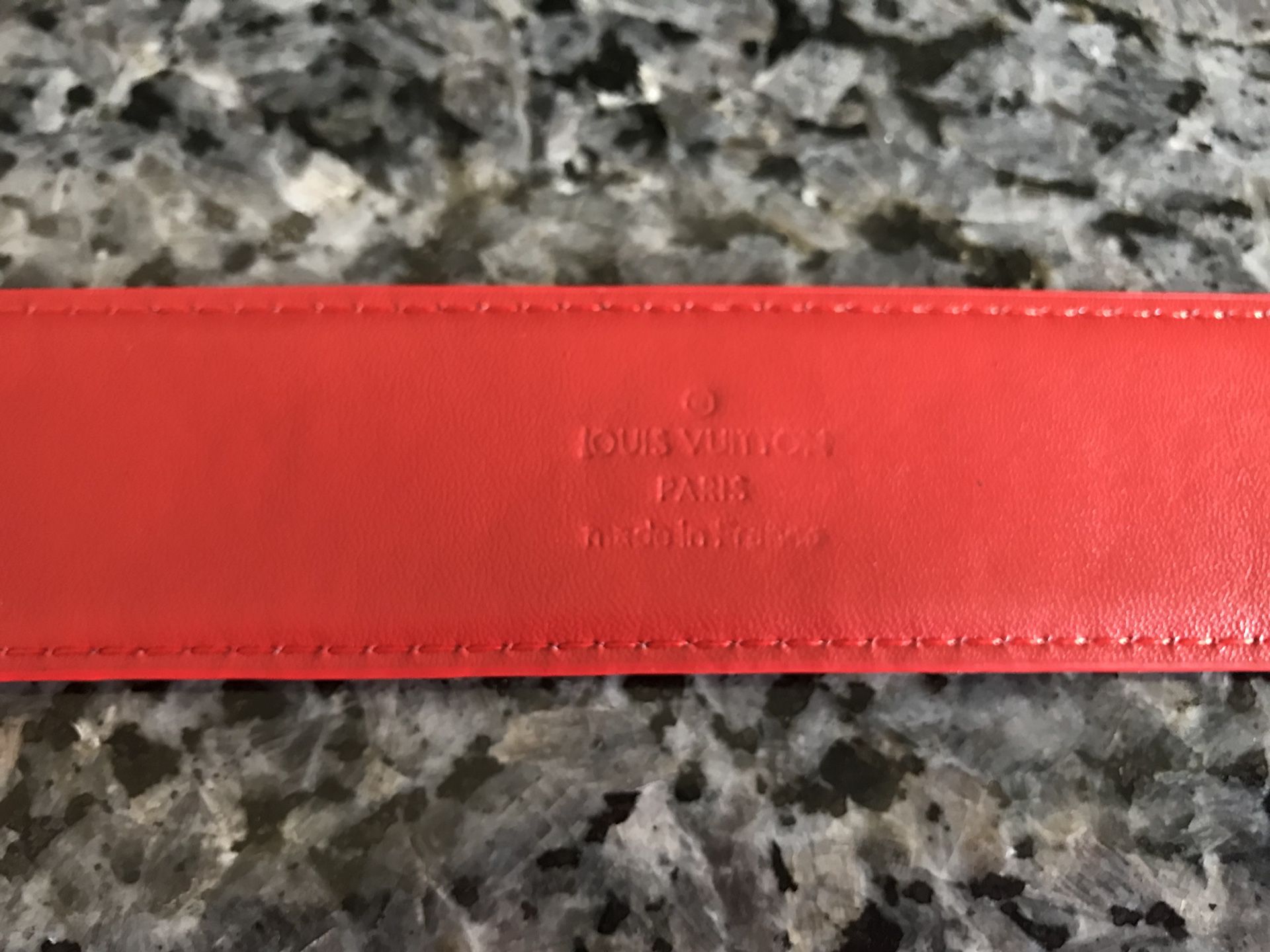 Louis Vuitton Belt . Size 32 Authentic From LV Store At Galleria