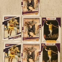 Lebron James Cards Lot Donruss & NBA Hoops