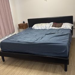 FREE MATTRESS AND BED FRAME- King Size