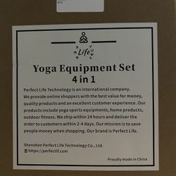 Yoga Set 4 in 1 Yoga Equipment Set