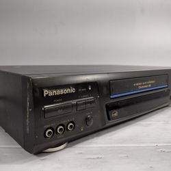 Panasonic Pv_ 8661 Vhs Vcr 4 Head Video Cassette No Remote Tested