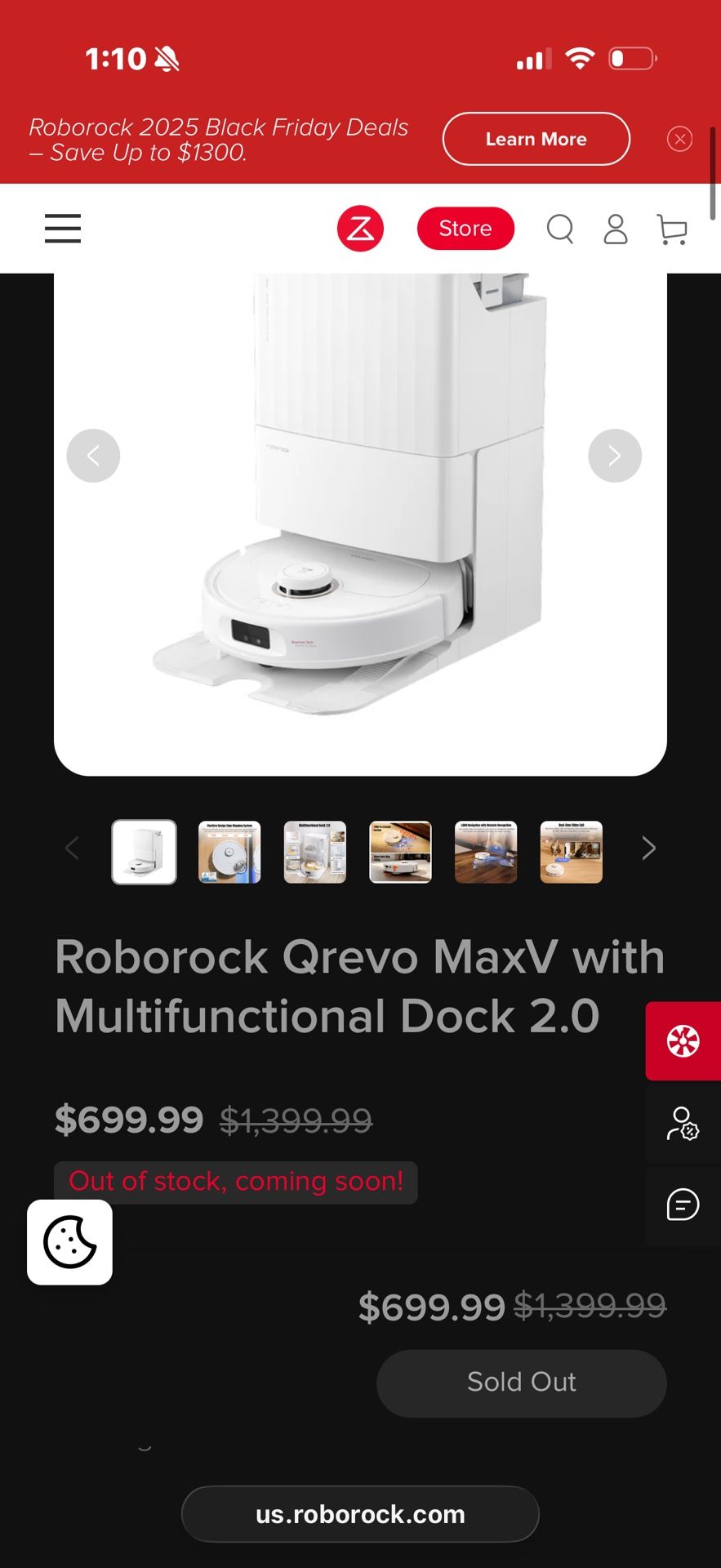 roborock qrevo maxv