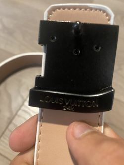 Louis Vuitton Belt Gold Brown Checker for Sale in Tucson, AZ - OfferUp