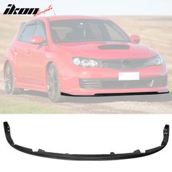 Fits 2008-2010 Subaru Impreza WRX STI Front Bumper Lip Spoiler Unpainted PP Splitter