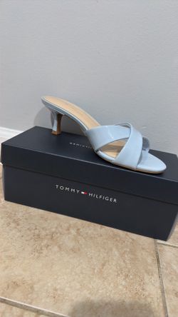 Tommy Hilfiger Light blue Heel sandal