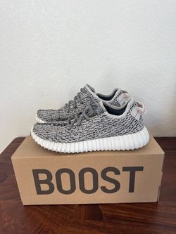 Yeezy 350 turtle dove with paperwork size 7
