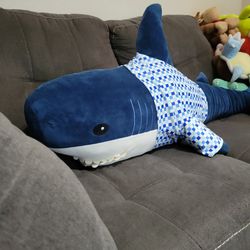 Moonbeams Shark Body Pillow 