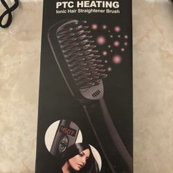 2 In 1 Hair Straightener Brush