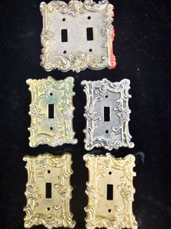 1967 Hollywood Regency Switch Plates Covers by American Tack! "Bundle Price" Offer!