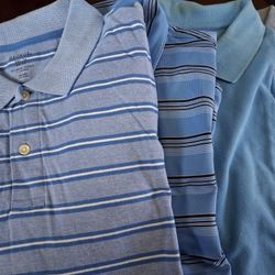 4 Mens Polo Shirts Size 2XL 