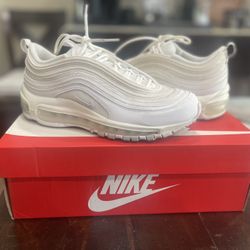 Women’s White Nike Air Max 97 Size 8