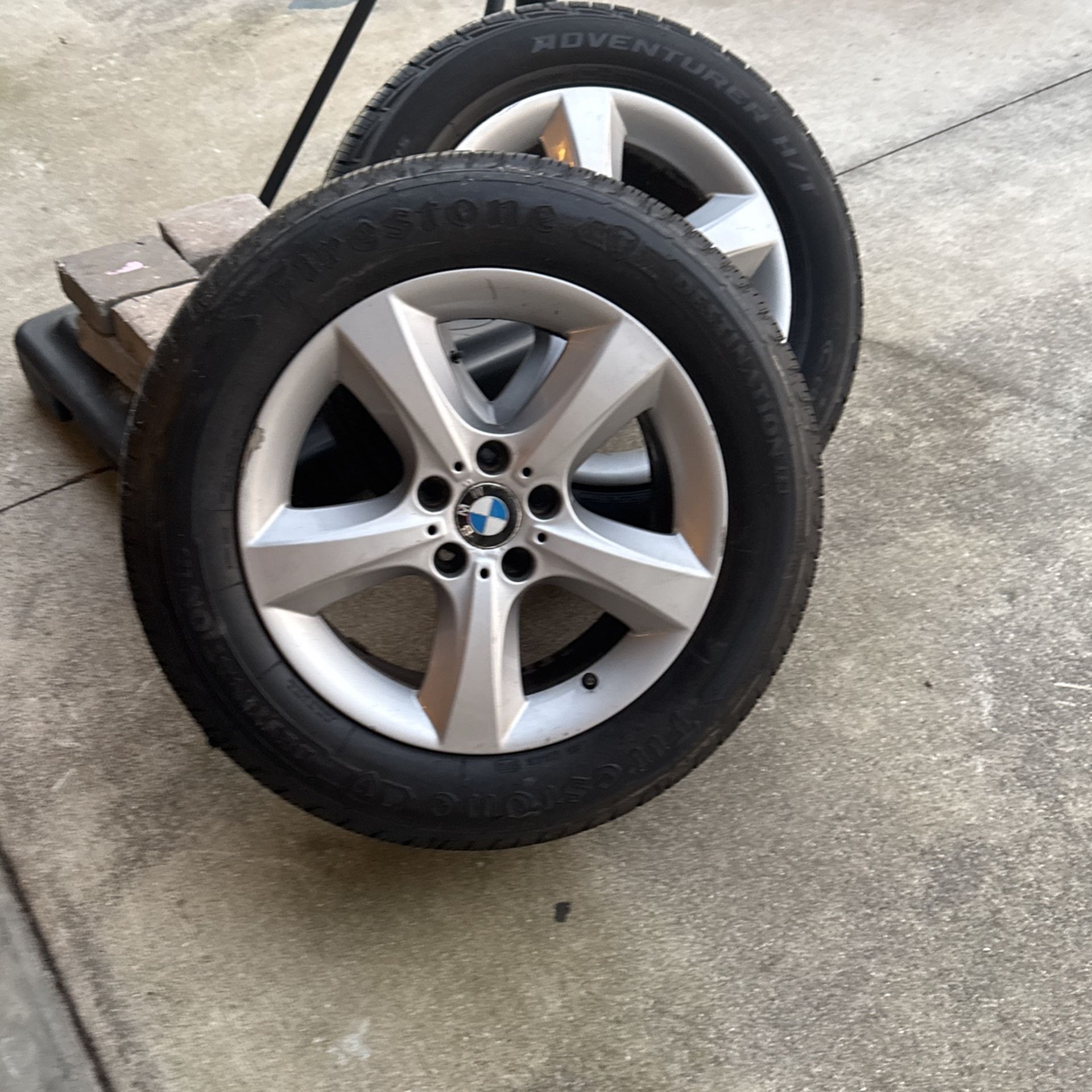 Used Almost New BMW Tires 255/55R18