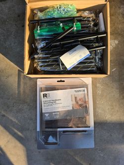 Cabinet Hardware Pulls and Mounting Kit Bundle