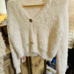 Crop Top Cardigan Soft Smooth and Stretchy Brand New