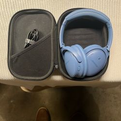 Bose Quiet Comfort Wireless Noise Counselling Over The ear Bluetooth Headphone Blue Dusk
