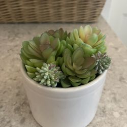 Beautiful Faux Succulent Arrangement $8