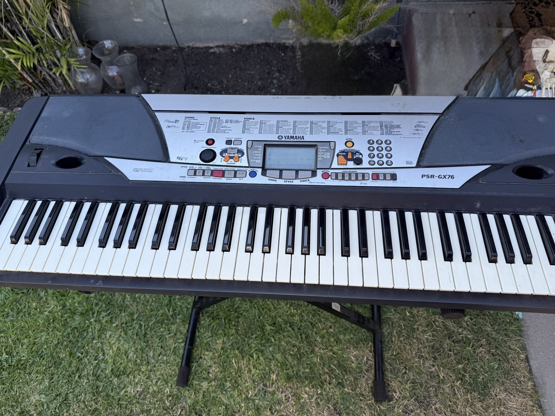 Yamaha PSR-GX76 Keyboard Piano