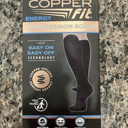 copper fit energy compression socks