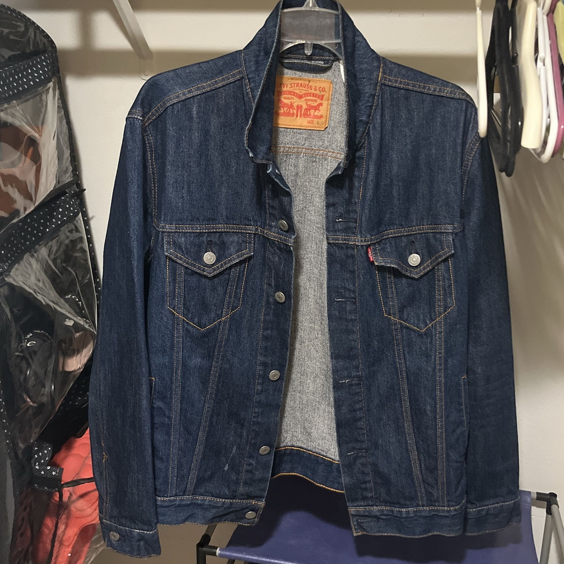 Levi Strauss Jean Jacket Men’s Large