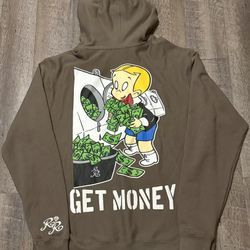Richie Rich Get Money Hoodie size 2XL