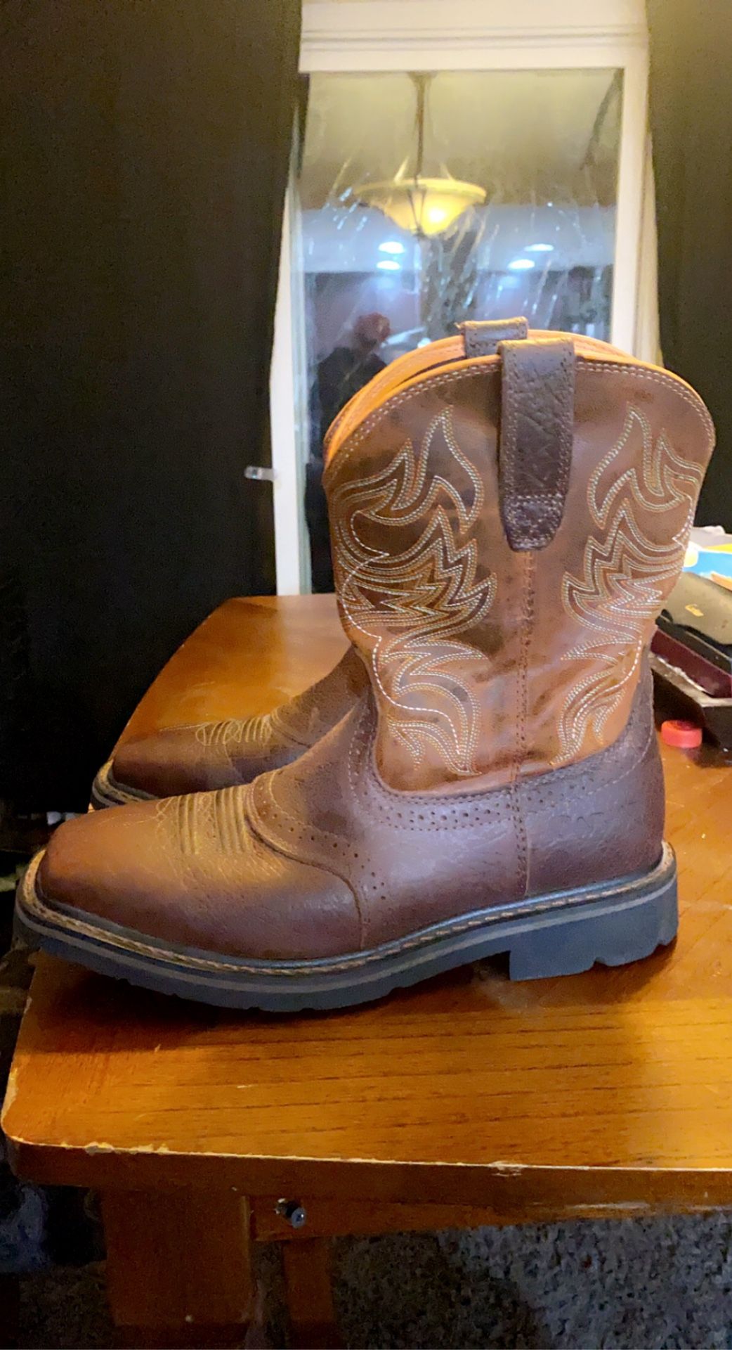 Arita Square Toe Boots