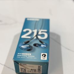 Shure SE215 Pro Wired In Ear Monitors