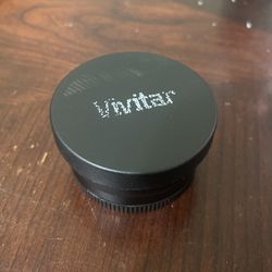 Vivitar 52mm 0.43X Professional Wide Angle Lens with Macro