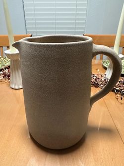 Large Ceramic Pitcher