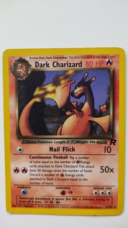 Dark Charizard Pokemon card