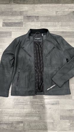 Karl Lagerfeld Leather Jacket XL