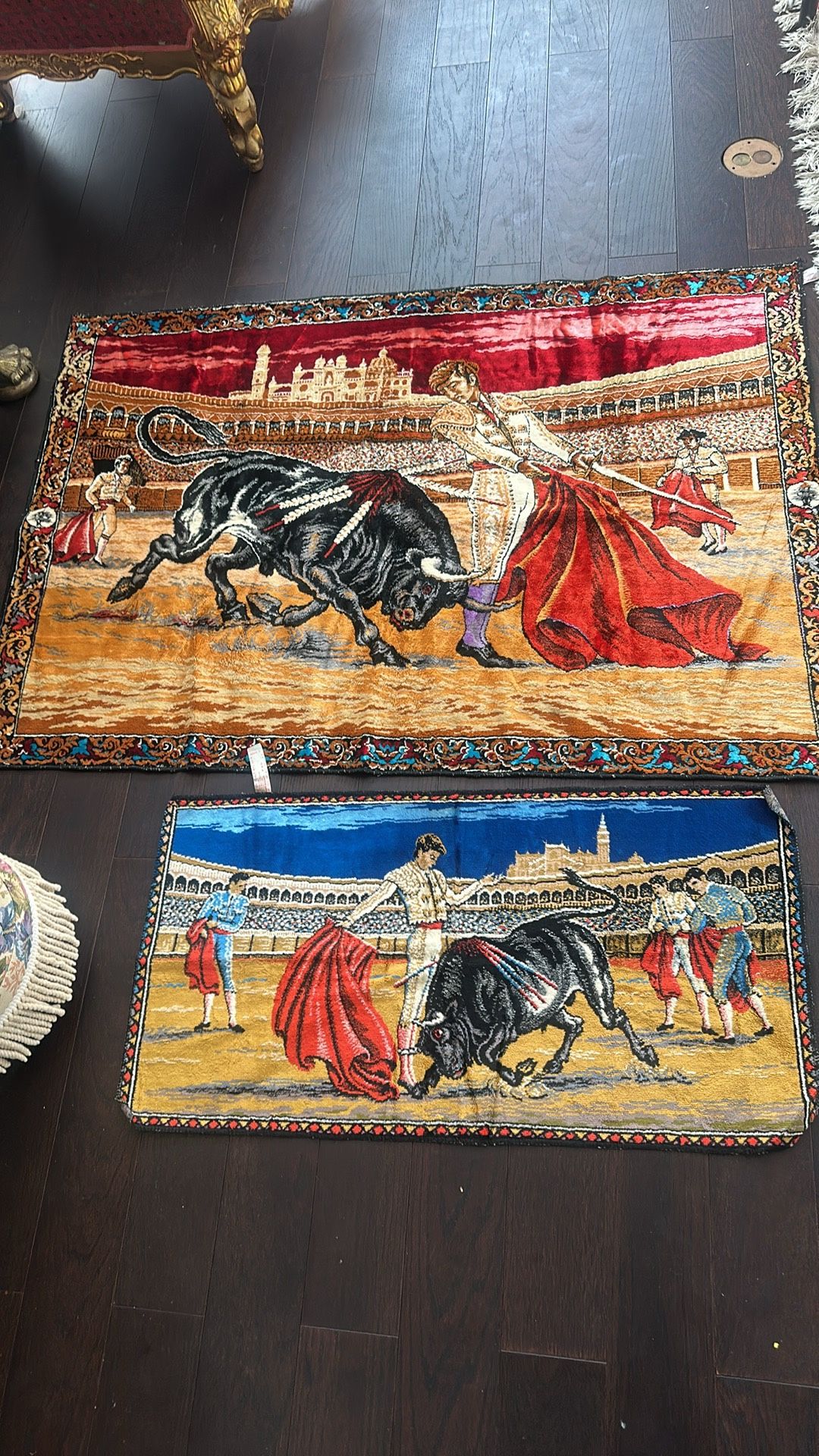 Two Beautiful Antique Tapestries