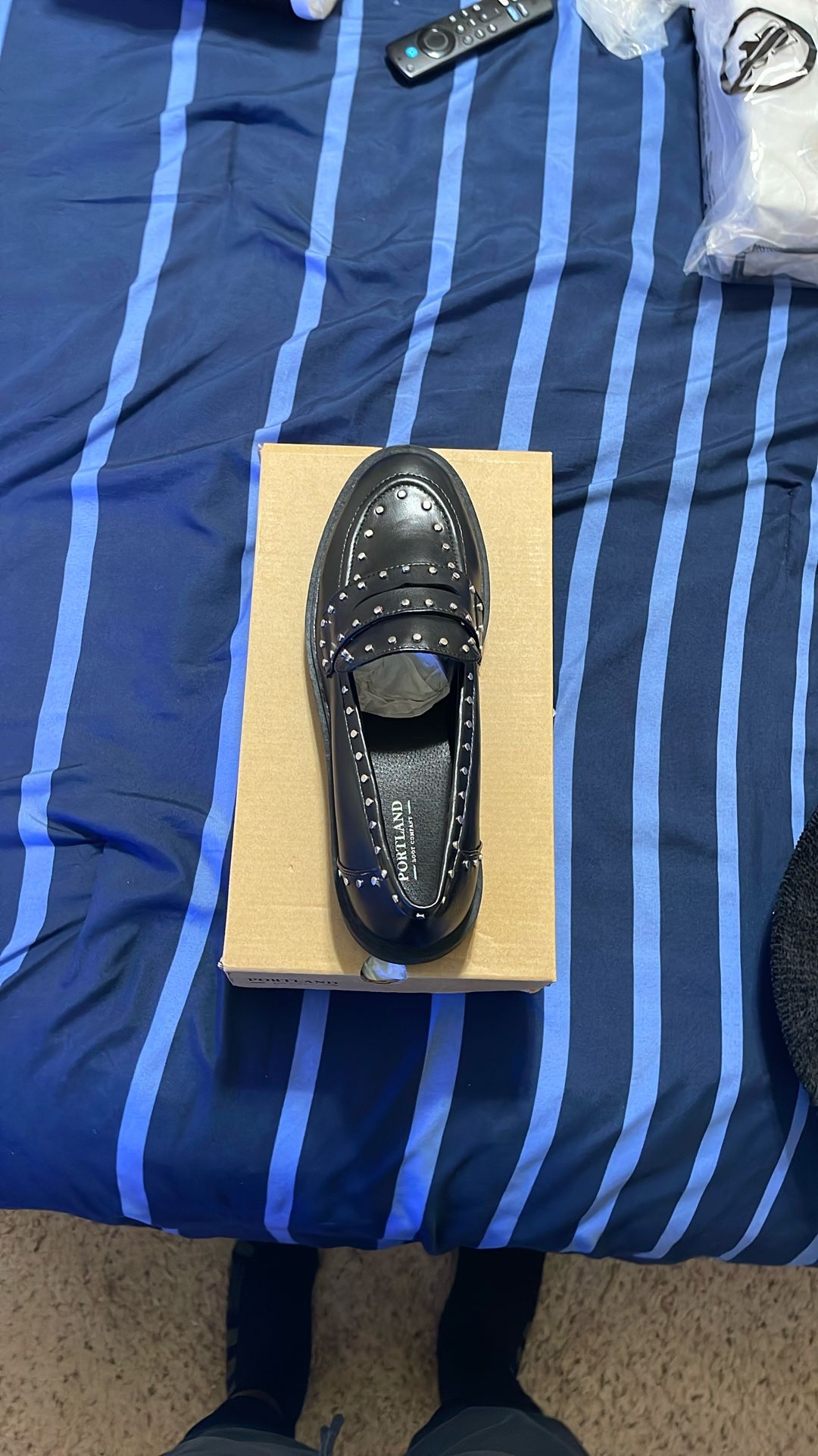 Black Loafers 