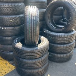 205/65R15 GOODYEAR A SET OF FOUR USED TIRES