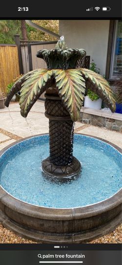 Palm Tree Fountain