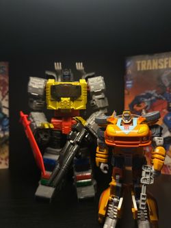 Grimlock and wheelie