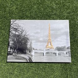 Eiffel Tower Paris Landscape Canvas