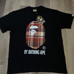 Bathing Ape Burberry “Big Ape Head” Tee 