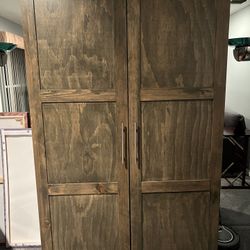 Custom Wooden Armoire