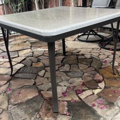 Three Tables And Four Chairs Outdoor Patio